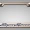 American Car Craft Camaro SS - Camaro License Plate Frame with  SuperSport Lettering, Stainless Steel, Choose Color 102096