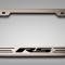 American Car Craft Camaro RS - License Plate Frame with RS Lettering, Choose Vinyl Inlay Color 102098