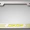 American Car Craft Camaro SS - License Plate Frame for Camaro with SS Lettering, Choose Vinyl or LED Color 102097