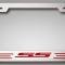 American Car Craft Camaro SS - License Plate Frame for Camaro with SS Lettering, Choose Vinyl or LED Color 102097