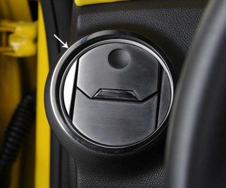 American Car Craft 2010-2015 Camaro - A/C Vent Outer Bezel Trim Rings 2Pc, Polished Stainless Steel 101017