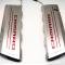 American Car Craft 2016-2021 Camaro SS - Fuel Rail Cover Overlays with CAMARO Color Font Inlay 2Pc, Polished Stainless Steel 103077/103078