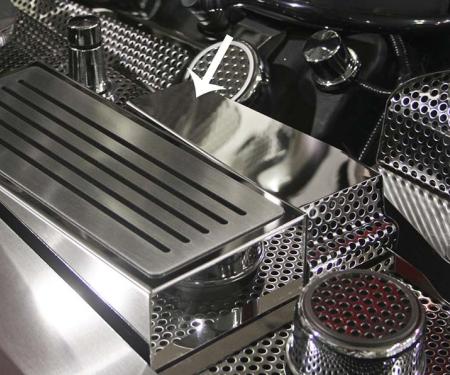 American Car Craft 2010-2014 Mustang GT - BCM Cover, Polished Stainless Steel (Solid Polished) 273051