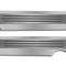 American Car Craft 2010-2015 Camaro SS - Fuel Rail Ribbed Covers 2Pc, Polished/Brushed Stainless, Choose Color 103054