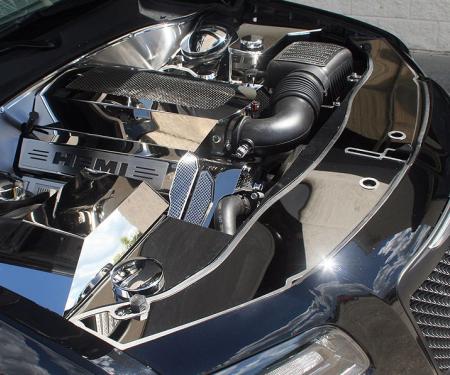 American Car Craft 2011-2018 Chrysler 300 - Front Header Plate, Polished Stainless Steel 333009