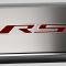American Car Craft 2016-2021 Camaro RS - Fuse Box Cover Polished with Brushed RS Top Plate, Stainless Steel, Choose Inlay Color 103089/103092