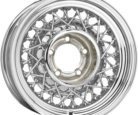 Roadster Wire Wheels 15x6 74 Cadillac Wire Chrome 5x5 bp 3.75 bs 74-5605334