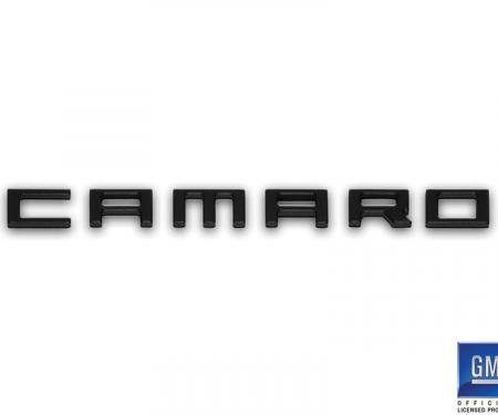 DefenderWorx Camaro Letters Matte Black For 10-15 Camaro CB-1015