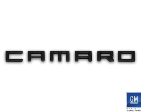 DefenderWorx Camaro Letters Matte Black For 10-15 Camaro CB-1015