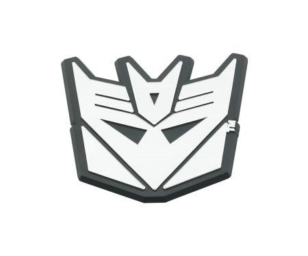 DefenderWorx Decepticon Trunk Badge Black And Chrome 900487