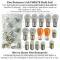 Lectric Limited 1967 Chevrolet Camaro Light Bulb Set 49080