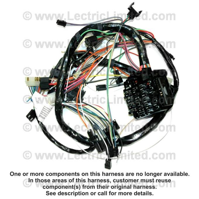 Lectric Limited 1979 Pontiac Firebird Dash Harness 38647