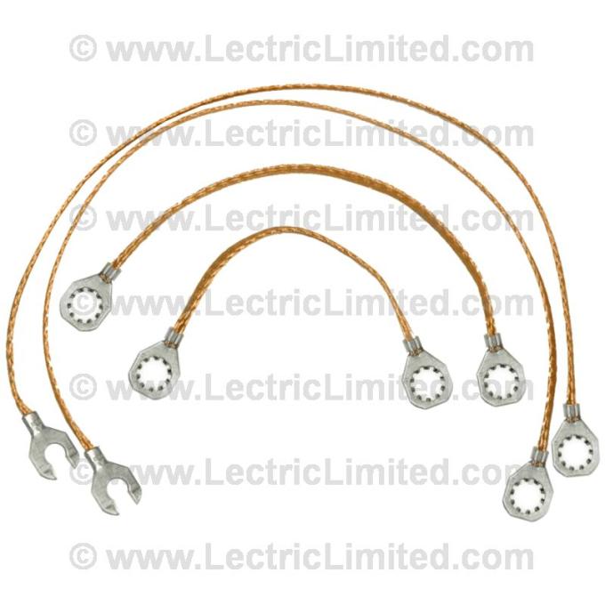 Lectric Limited 1969 Chevrolet Camaro Ground Strap Set 27380