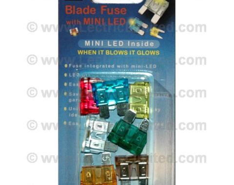 Lectric Limited 1981-2002 American Motors / Buick / Cadillac / Chevrolet / GMC / Oldsmobile / Pontiac Fuse “Glo-Blo" Set ATC201