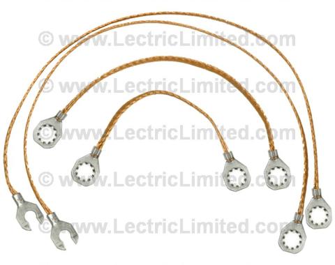 Lectric Limited 1969 Chevrolet Camaro Ground Strap Set 27380