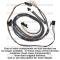Lectric Limited 1978-1980 Chevrolet / Pontiac Rear Body Intermediate Harness 38683