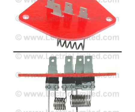 Lectric Limited 1972-1981 Pontiac Firebird Blower Motor Resistor 00487088
