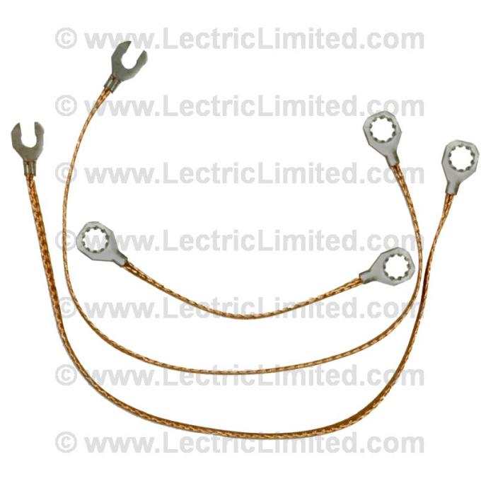 Lectric Limited 1967-1968 Chevrolet Camaro Ground Strap Set 27370