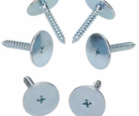 Classic Headquarters Astro Air Vent Duct Mounting Screw Set, 68-69 Camaro Firebird X460-3568-71S