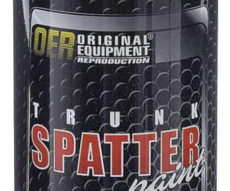 Trunk Spatter Spray Paint, Aqua & Black