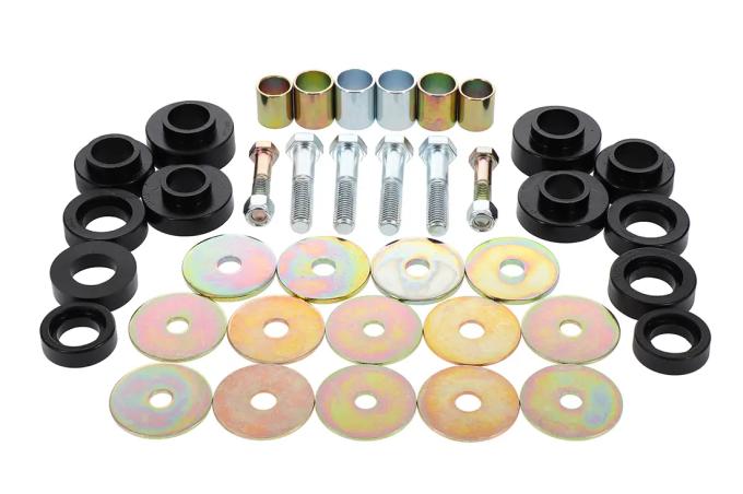 Classic Performance Black Poly Body Mount Bushing Kit for a 1967-1981 Chevy Camaro CP-4142G