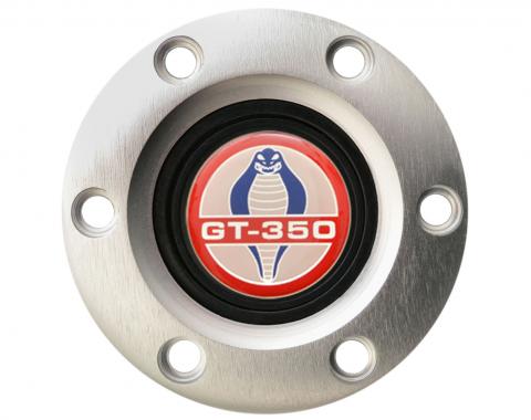 Volante S6 Series Horn Button Kit, Ford GT350, Brushed