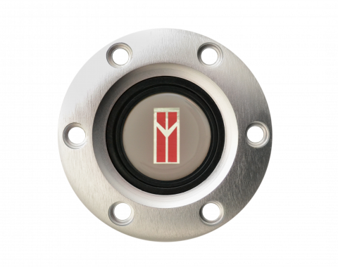 Volante S6 Series Horn Button Kit, Oldsmobile, Brushed