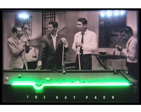 Neonetics Neon/led Pictures, Rat Pack Neon/led Picture