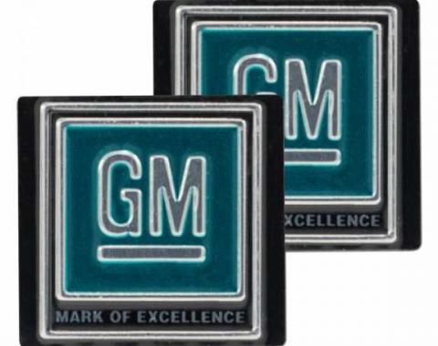 Camaro Decal, Seat Belt Buckle, GM Mark Of Excellence, 1968-1972