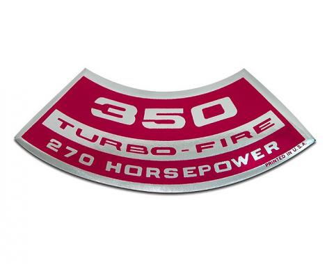 350 TURBO FIRE 270HP DECAL