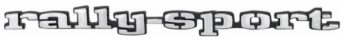 AMD Fender Emblem, rally-sport, LH or RH, 69 Camaro RS K-3953633