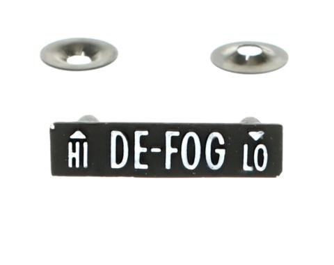 AMD Defogger Bezel, 70-78 Camaro K-3973660