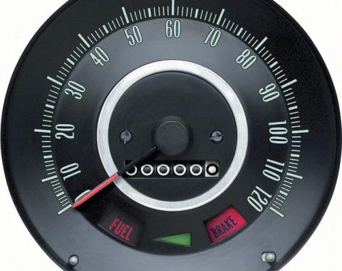 AMD Speedometer, 120 MPH without Speed Warning, 67 Camaro Firebird K-6480794