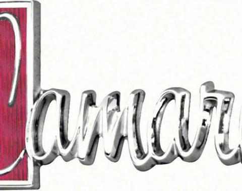 AMD Trunk Emblem, "Camaro", 71-72 Camaro K-9869701