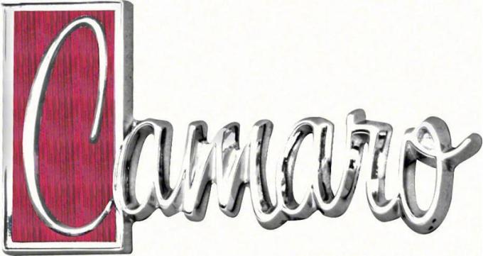 AMD Trunk Emblem, "Camaro", 71-72 Camaro K-9869701