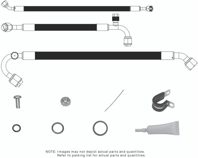 Vintage Air 1973-74 Chevrolet Nova SureFit™ Reduced Barrier Standard Hose Kit 526772