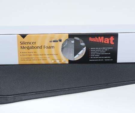 HushMat Door/Headliner Kit - 1/ 4" Silencer Megabond Thermal Insulating and Sound Absorbing Self-Adhesive Foam-2 Sheets 23" x 36" ea 11.5 sq ft 20200