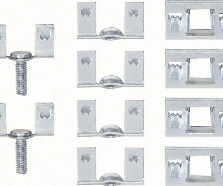 AMD Dash Carrier Clips, 10 Piece Set, 69 Camaro Firebird K-C69200