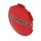 Trim Parts Pontiac Wheel Cover 2-3/4&rdquo; Diameter W/Red Background "PMD" Emblem, Each 8203