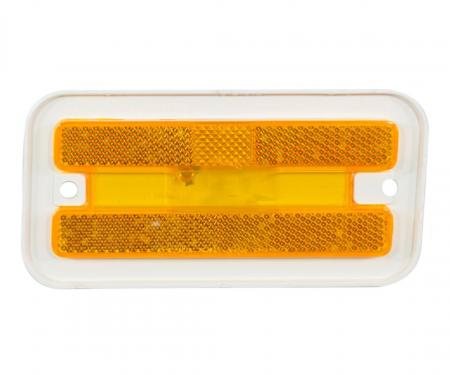Trim Parts 1970-81 Pontiac Firebird Right Hand Amber Front Marker Light Assembly, Each 8562