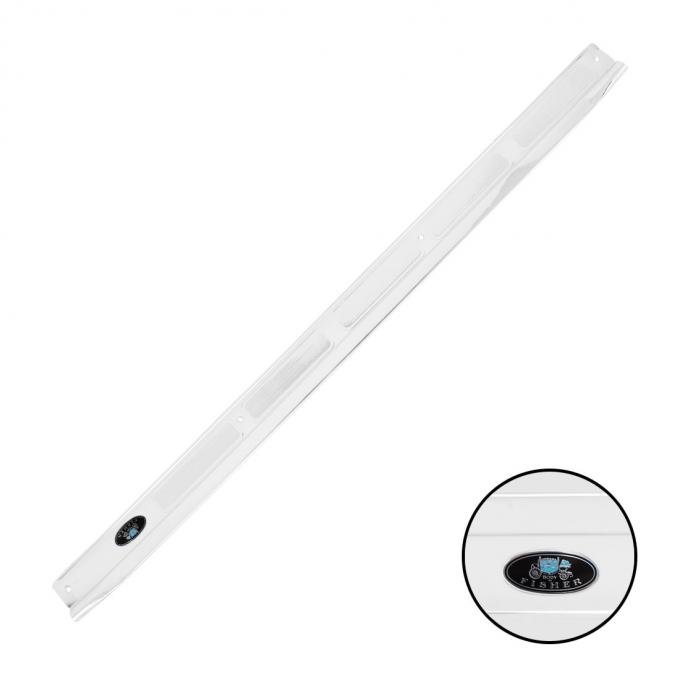 Trim Parts 1970-72 Chevrolet Camaro Original Style LH Sill Plate w/ Riveted Tag, Each 6732L