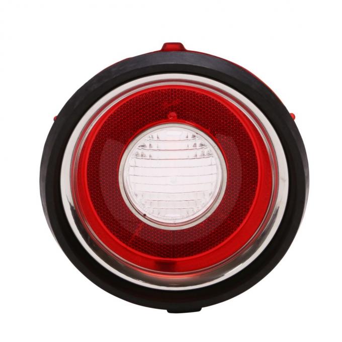 Trim Parts Late 1971-73 Chevrolet Camaro Non-RS Driver Side Back Up Light Lens, Each A6712A