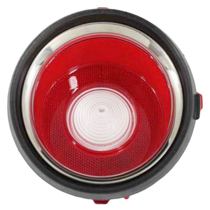 Trim Parts Late 1971-73 Chevrolet Camaro, Non-R/S, Passenger Side Back Up Light Lens, Each A6712
