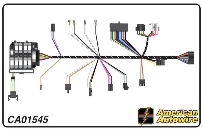 American Autowire 1970 Chevrolet Camaro Dash Harness CA01545