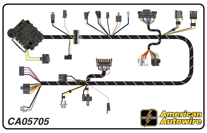 American Autowire 1980 Chevrolet Camaro Dash Harness CA05705
