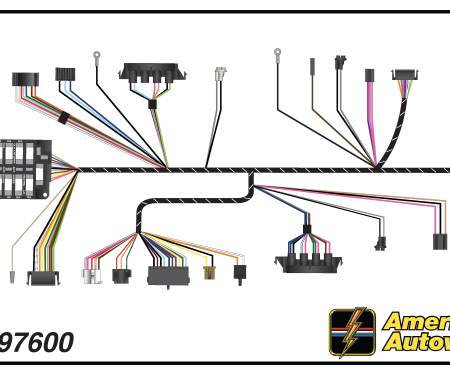 American Autowire 1969 Chevrolet Camaro Dash Harness CA97600