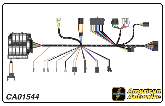 American Autowire 1970 Chevrolet Camaro Dash Harness CA01544