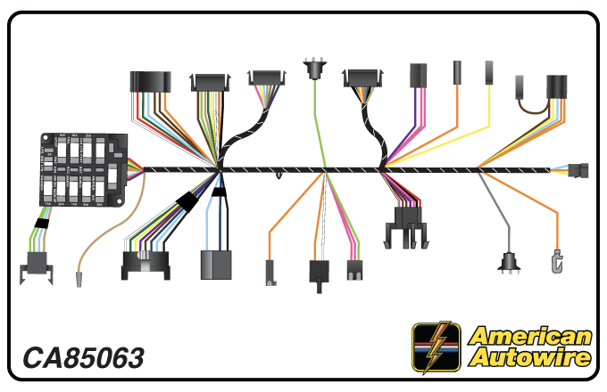 American Autowire 1968 Chevrolet Camaro Dash Harness CA85063
