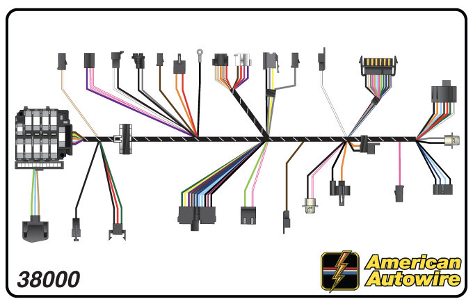 American Autowire 1979 Chevrolet Camaro Dash Harness 38000