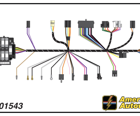 American Autowire 1970 Chevrolet Camaro Dash Harness CA01543